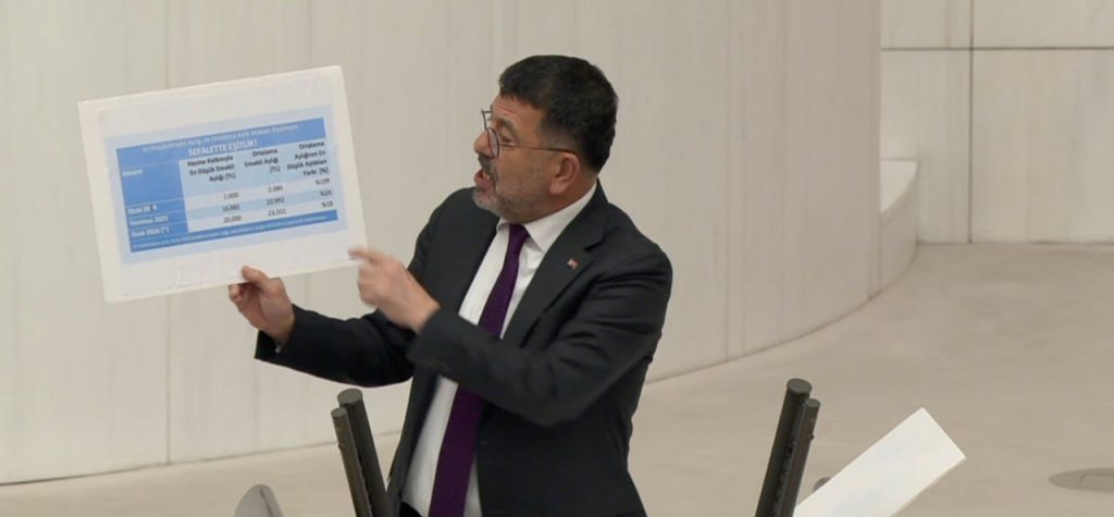 Emeklinin Sesi Meclis’te Yankılandı