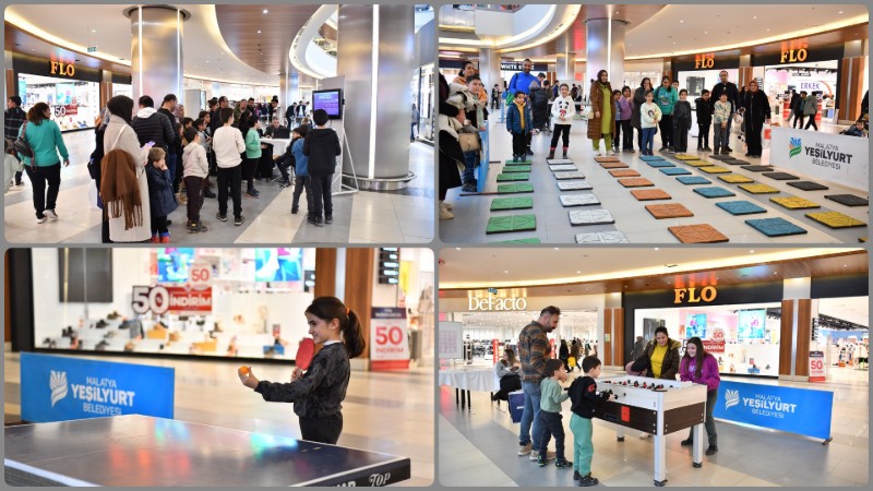 Yeşilyurt’ta Sömestr Coşkusu: AVM Spor Şenliği Başladı!