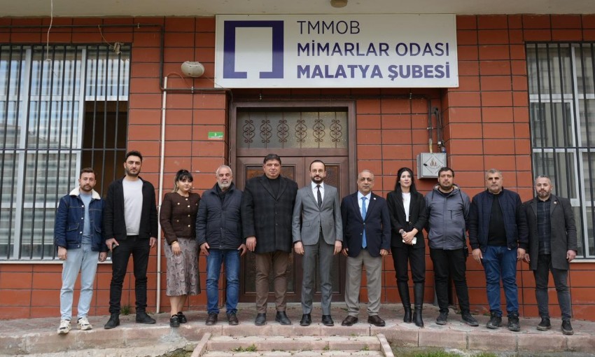 MGTC’den Mimarlar Odası Malatya Şubesi’ne Nezaket ve İş Birliği Ziyareti