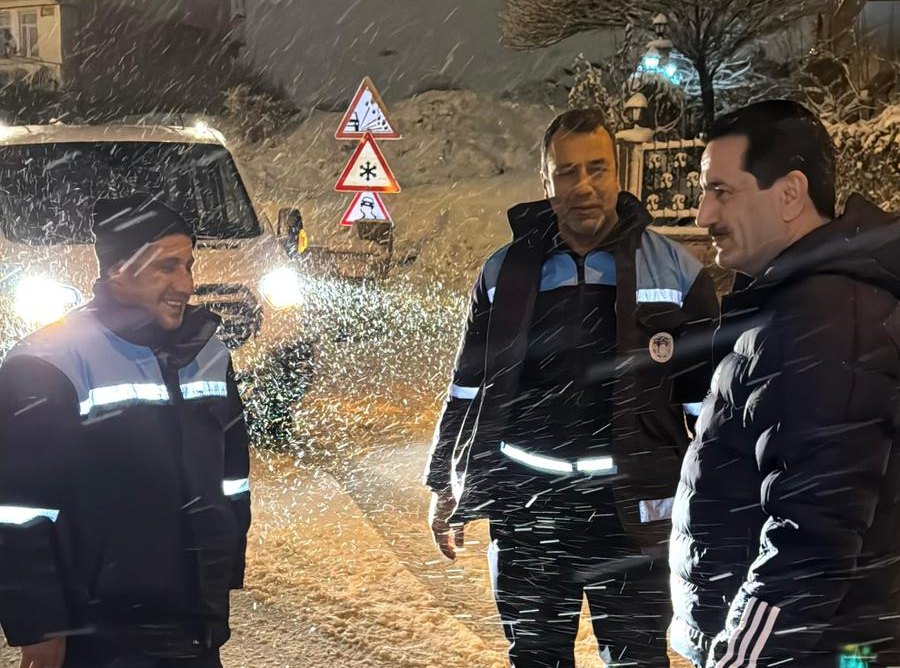 Battalgazi’de Kar Seferberliği: Başkan Bayram Taşkın’dan “Kesintisiz Hizmet” Mesaisi