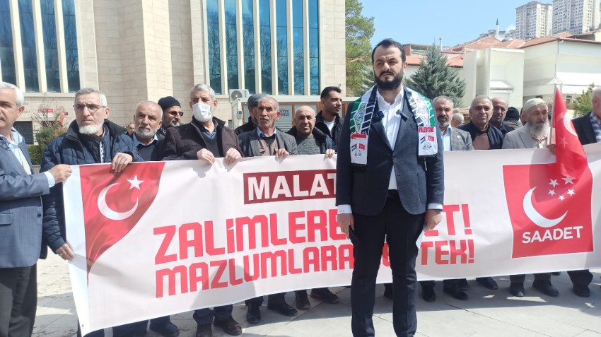Siyonist Kuşatmaya Karşı Vicdanın Sesi: Malatya Saadet Partisi’nden Tarihî Deklarasyon
