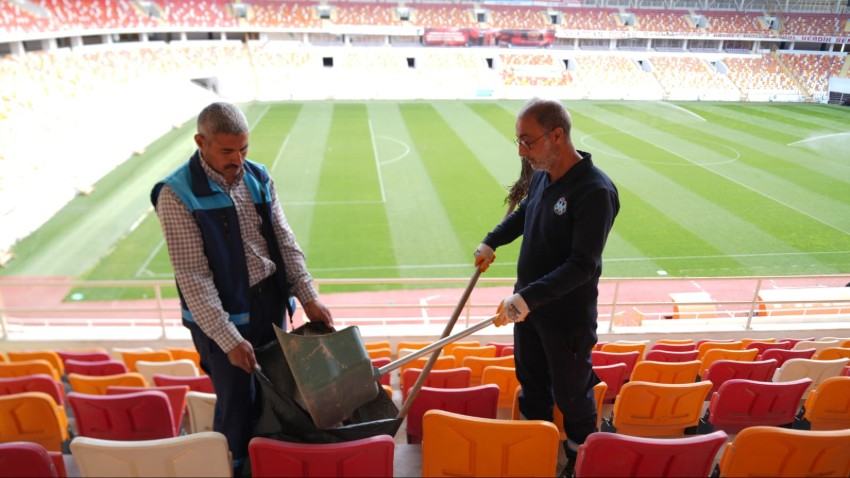 Battalgazi Belediyesi’nden Kritik Play-Off Maçı Öncesi Stadyumda Kapsamlı Seferberlik