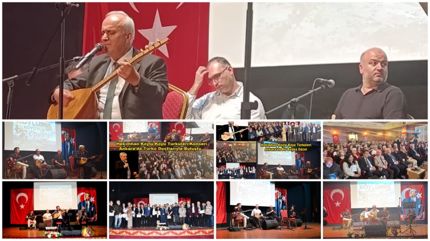 Başkent’te Hekimhan Rüzgârı: “Türküler Köylünün Konseri” Ankara’da Unutulmaz Bir İz Bıraktı