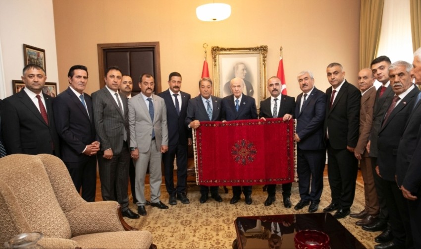 MHP Lideri Devlet Bahçeli, Malatya Heyetini Kabul Etti: Başkentte Kritik Temaslar