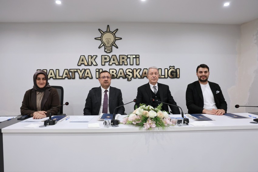 TBMM Milli Savunma Komisyonu Başkanı Hulusi Akar Malatya’da!
